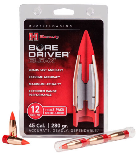 HORN MUZZLE 45CAL 280GR BORE DRIVER ELD-X 12/10 - Sale